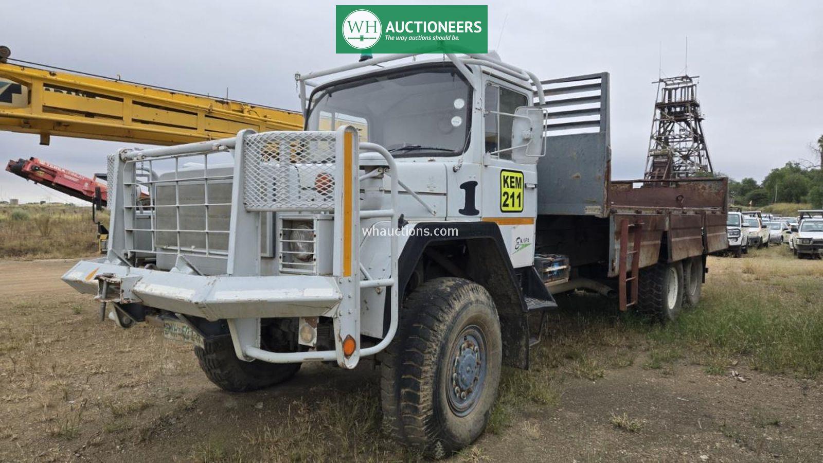 Samil 100 6x6 Dropside WH Auctioneers