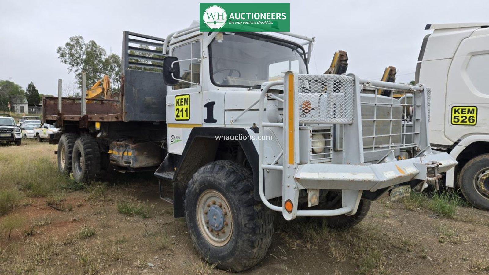 Samil 100 6x6 Dropside WH Auctioneers