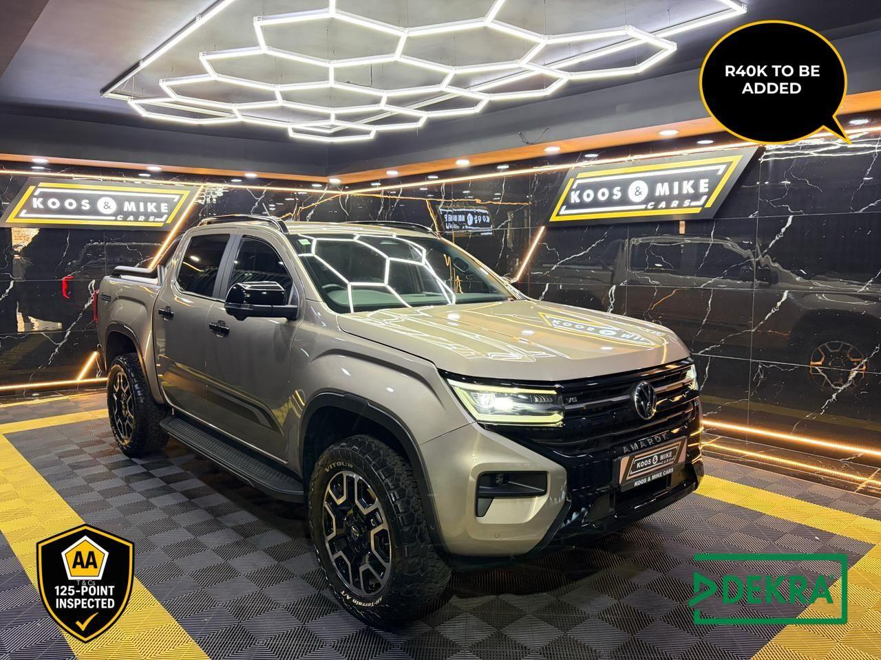 Volkswagen Amarok 3.0TDI V6 Double Cab Panamericana 4Motion Koos and Mike Cars
