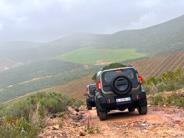 The FJ takes no prisoners when it comes to conquering tracks and trails.