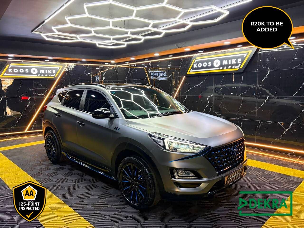 Hyundai Tucson 2.0D Elite Sport Koos and Mike Cars
