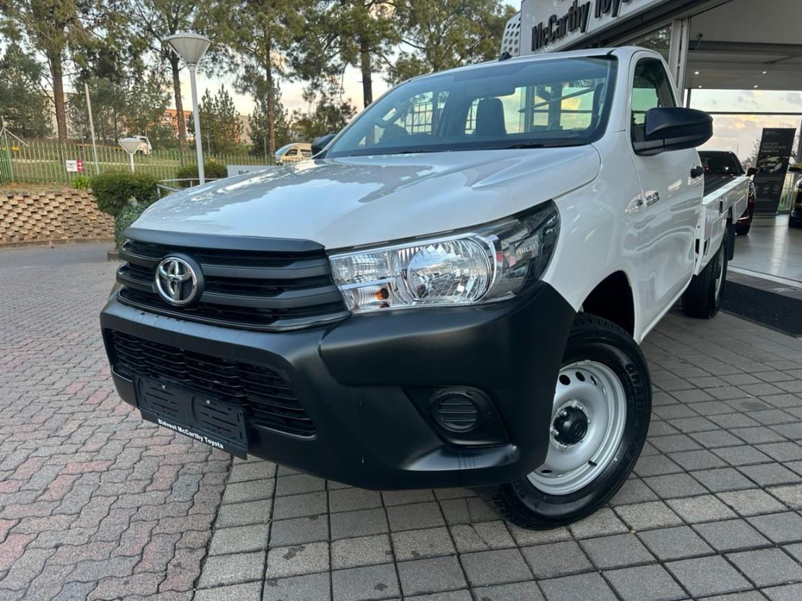 Toyota Hilux 2.4GD-6 Single Cab Flat Deck 4x4 Bidvest McCarthy Toyota Edenvale New Cars