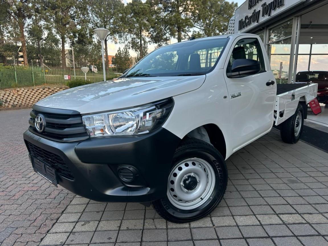 Toyota Hilux 2.4GD-6 Single Cab Flat Deck 4x4 Bidvest McCarthy Toyota Edenvale New Cars