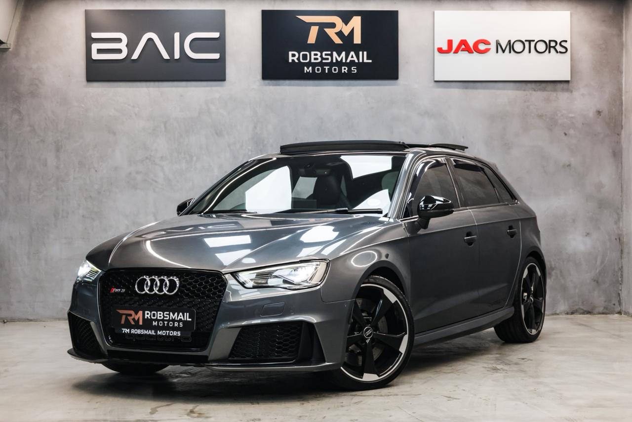 Audi RS3 Sportback Quattro Robsmail Motors BAIC and Jac Bryanston