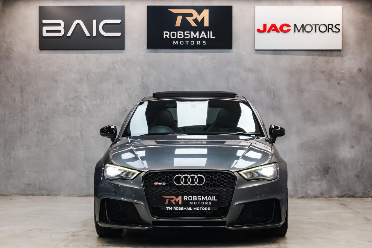 Audi RS3 Sportback Quattro Robsmail Motors BAIC and Jac Bryanston