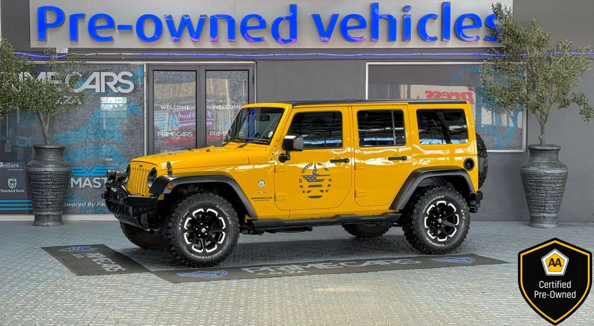 Jeep Wrangler Unlimited 2.8CRD Sahara Prime Cars.co.za