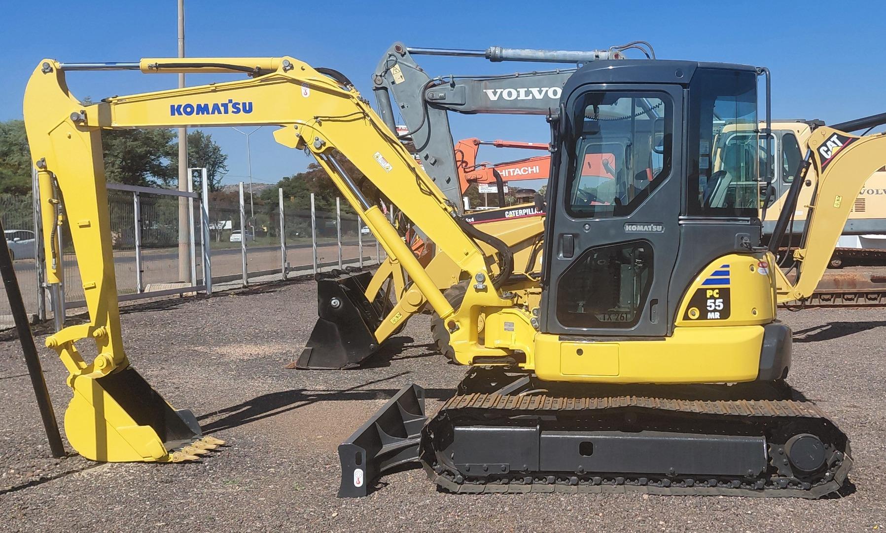 Komatsu PC 55MR Trans Wes Afslaers