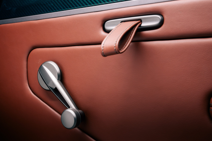 The Escort's interior is 100% Gen-Z proof.