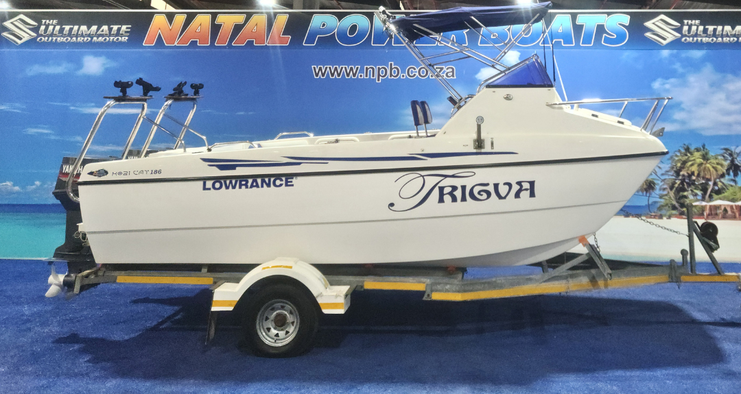 Kosicat 18.6 Forward Console 2 x 70HP Yamaha 2-Stroke (2009, 425 / 428 Hrs) on Galvanized Breakneck Trailer Natal Power Boats