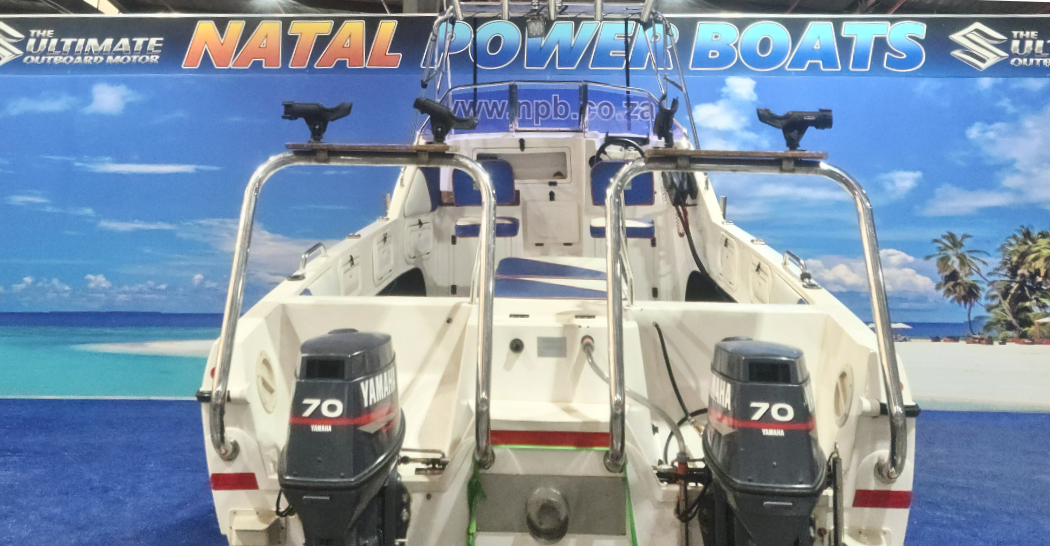 Kosicat 18.6 Forward Console 2 x 70HP Yamaha 2-Stroke (2009, 425 / 428 Hrs) on Galvanized Breakneck Trailer Natal Power Boats