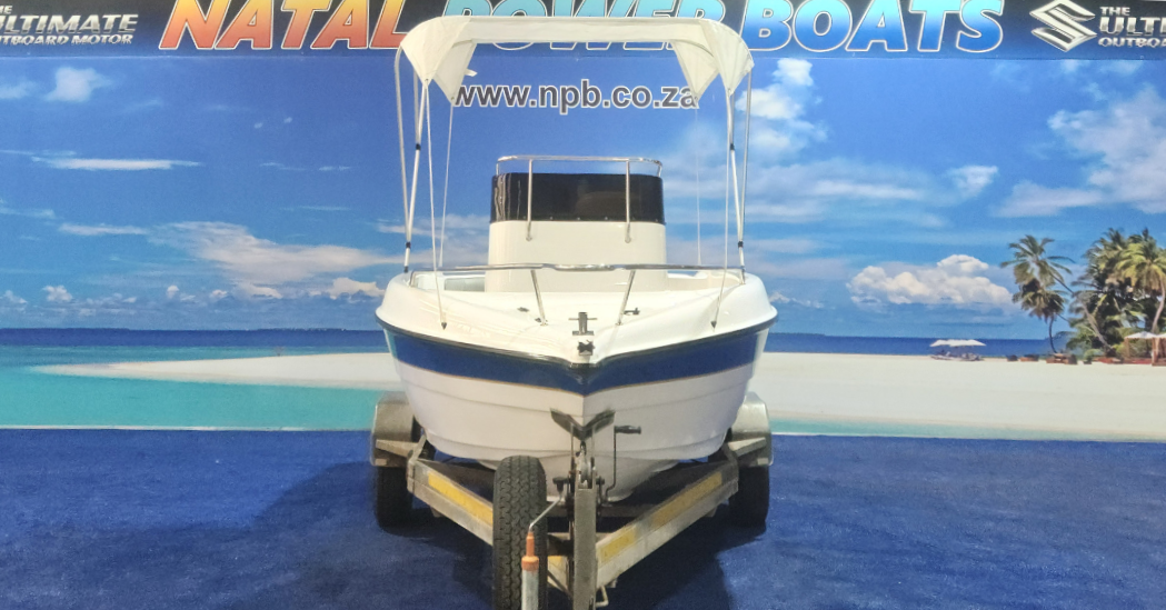 Explorer 510 Centre Console - 130HP Yamaha 2-Stroke (2007, 47 Hrs) on Galvanized Breakneck Trailer Natal Power Boats