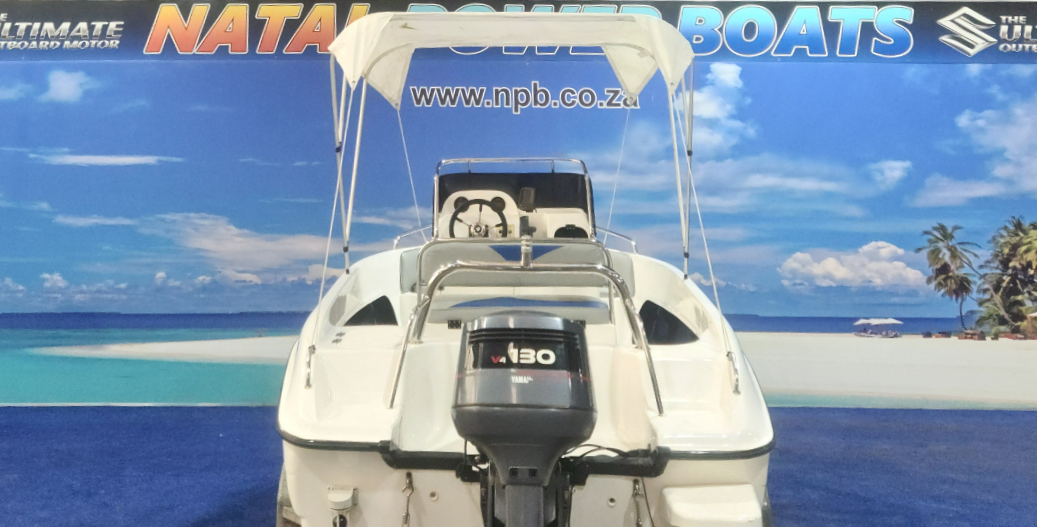 Explorer 510 Centre Console - 130HP Yamaha 2-Stroke (2007, 47 Hrs) on Galvanized Breakneck Trailer Natal Power Boats