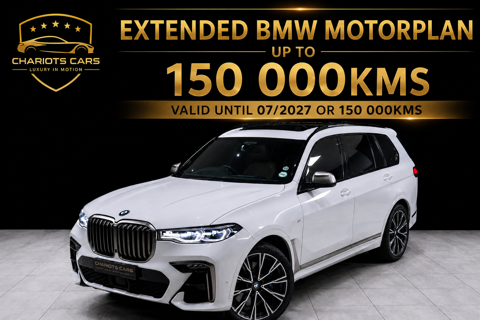 BMW X7 M50d Chariots Cars