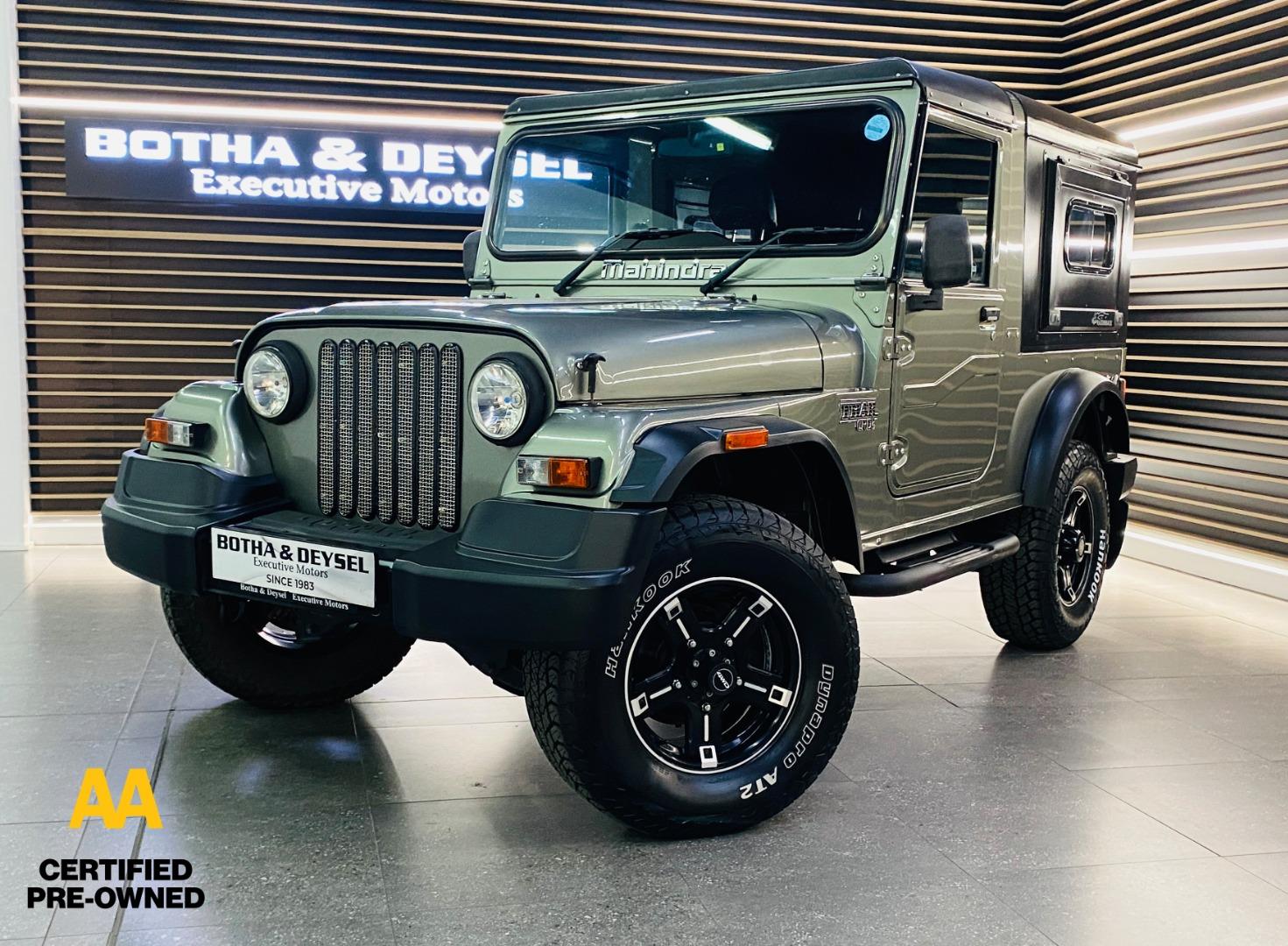 Mahindra Thar 2.5CRDe 4x4 Botha and Deysel Executive Motors