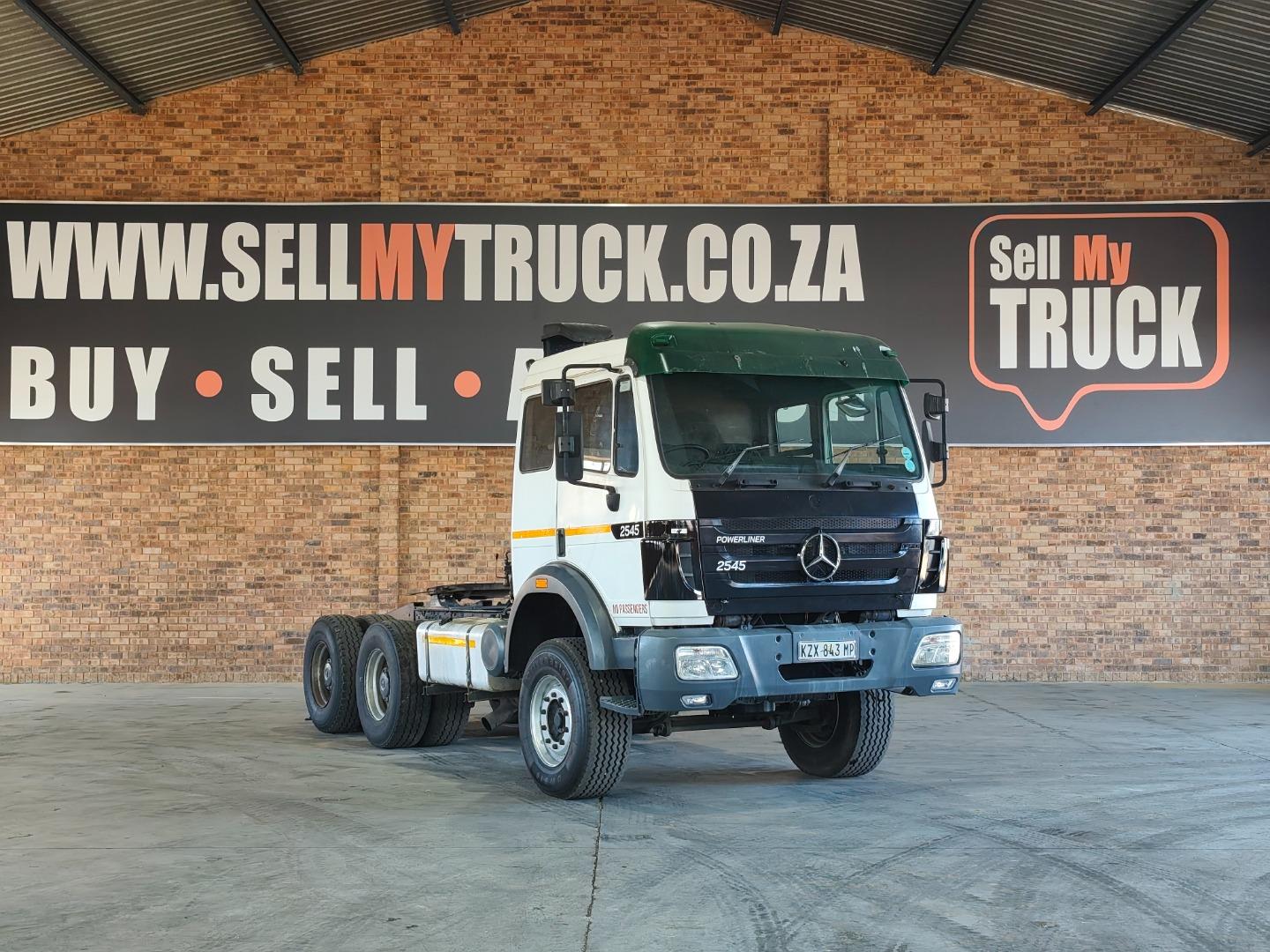 Mercedes-Benz Powerliner 2545 HORSE WITH HEAVY DUTY WINCH for sale in ...