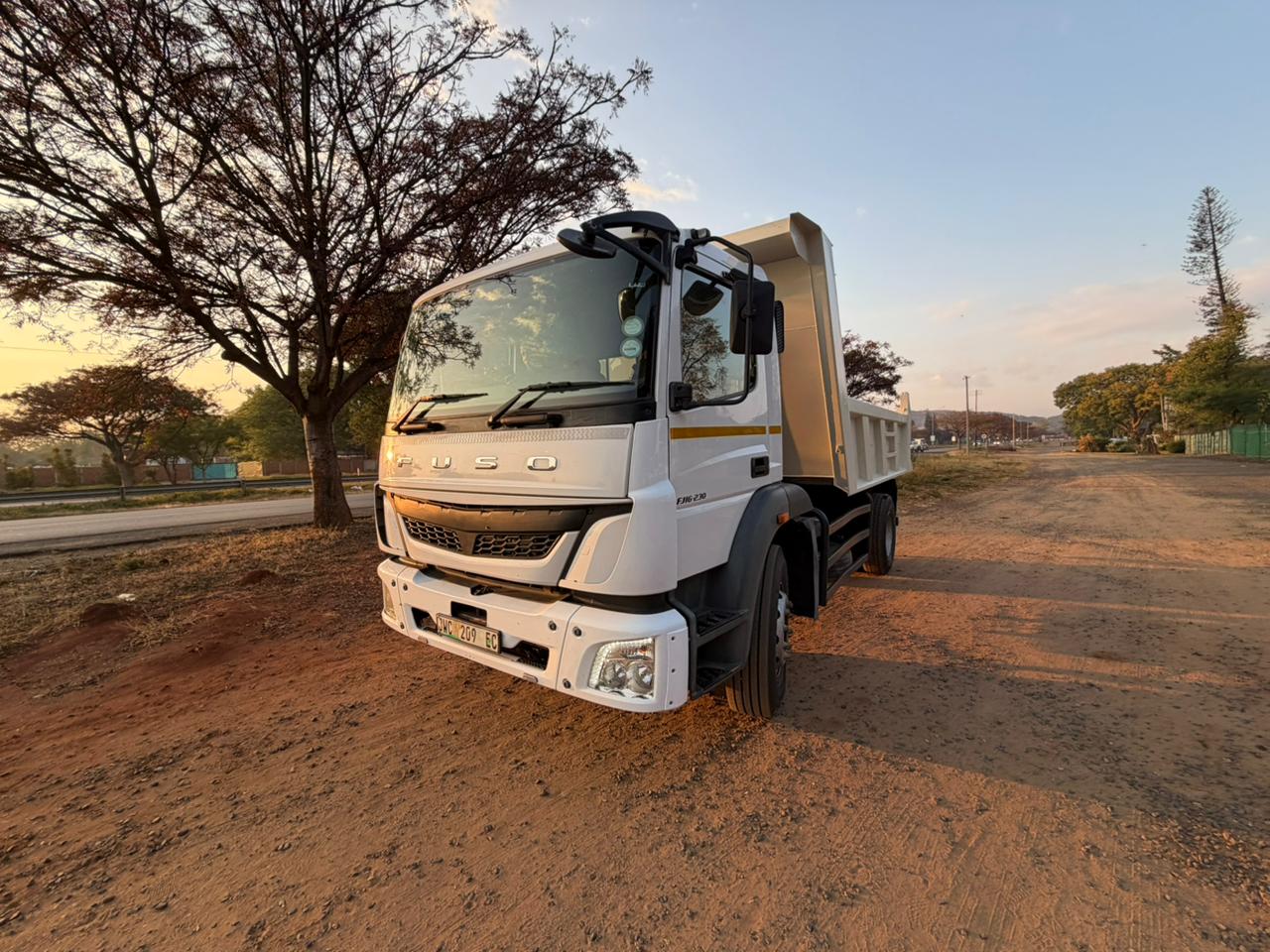 2018 Fuso Fj 16-230 6m Tipper