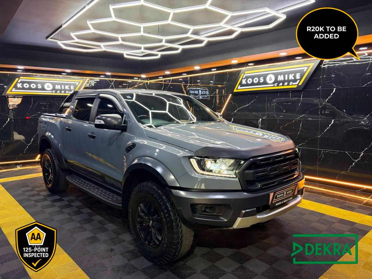Ford Ranger 2.0Bi-Turbo Double Cab 4x4 Raptor Koos and Mike Cars