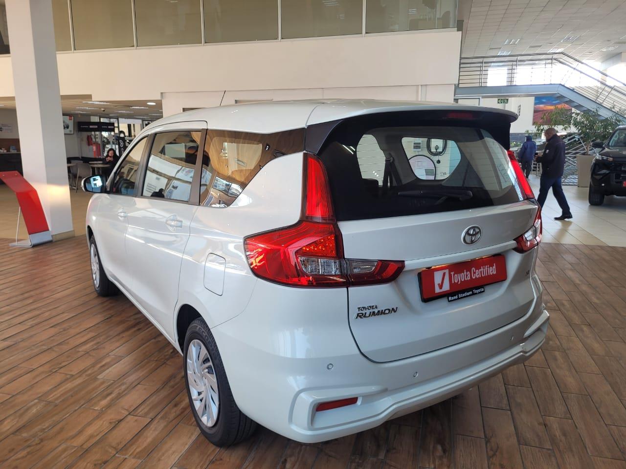 Toyota Rumion 1.5 SX Manual Rand Stadium Toyota