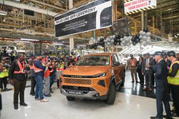 Toyota invests R10.4 billion as new Hilux rolls off the Durban line