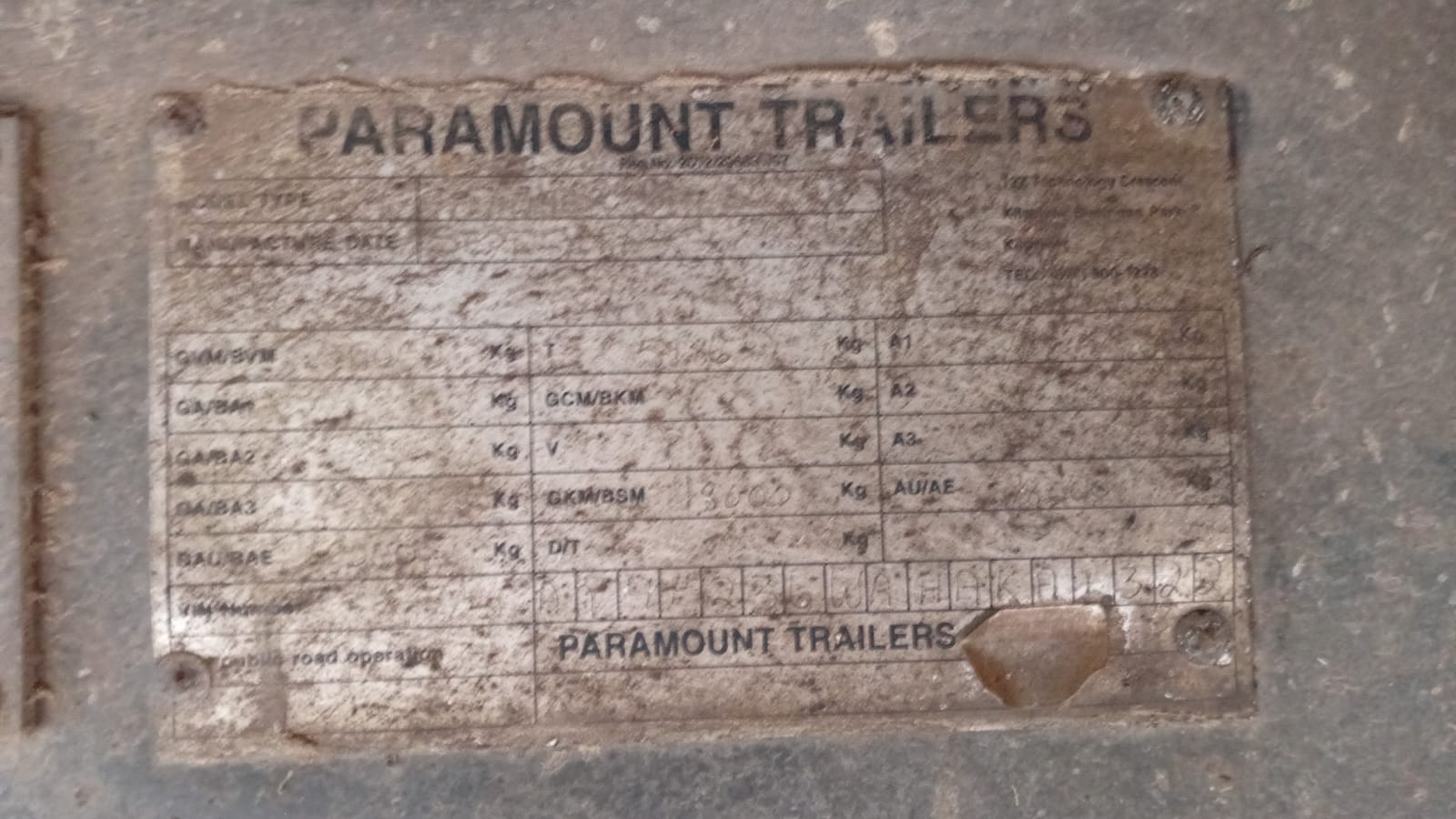 Paramount TAUTLINER Super Link Mrj Transport