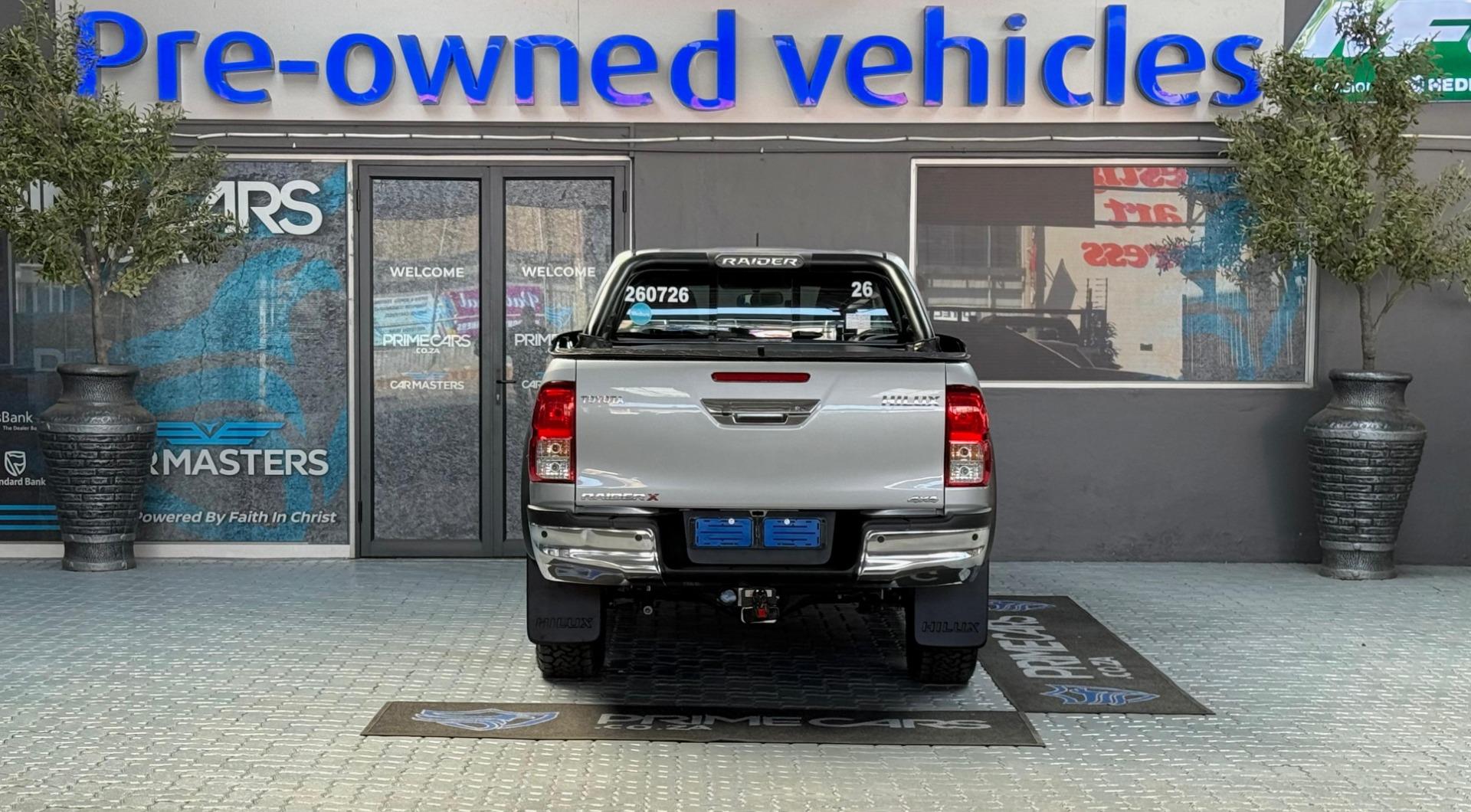 Toyota Hilux 2.4GD-6 Double Cab 4x4 Raider X Auto Prime Cars.co.za