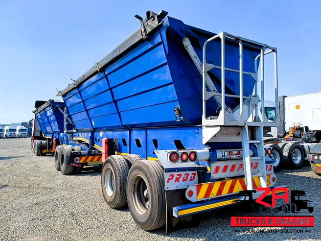 PRBB 45 CUBE SIDE TIPPER OCT PRICE DROP! Za Trucks and Trailers
