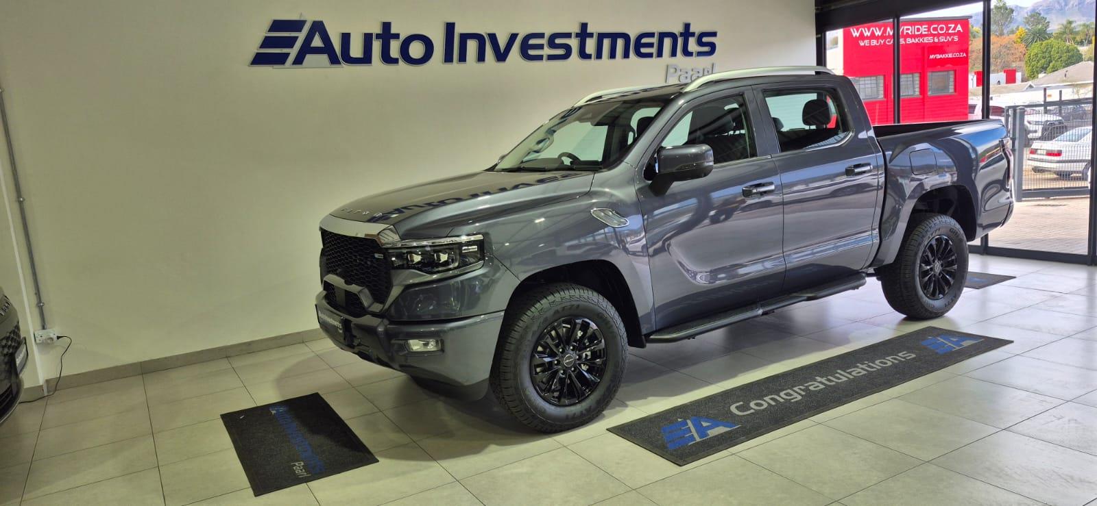 2026 Foton Tunland V9 2.0TD Double Cab VLX for sale