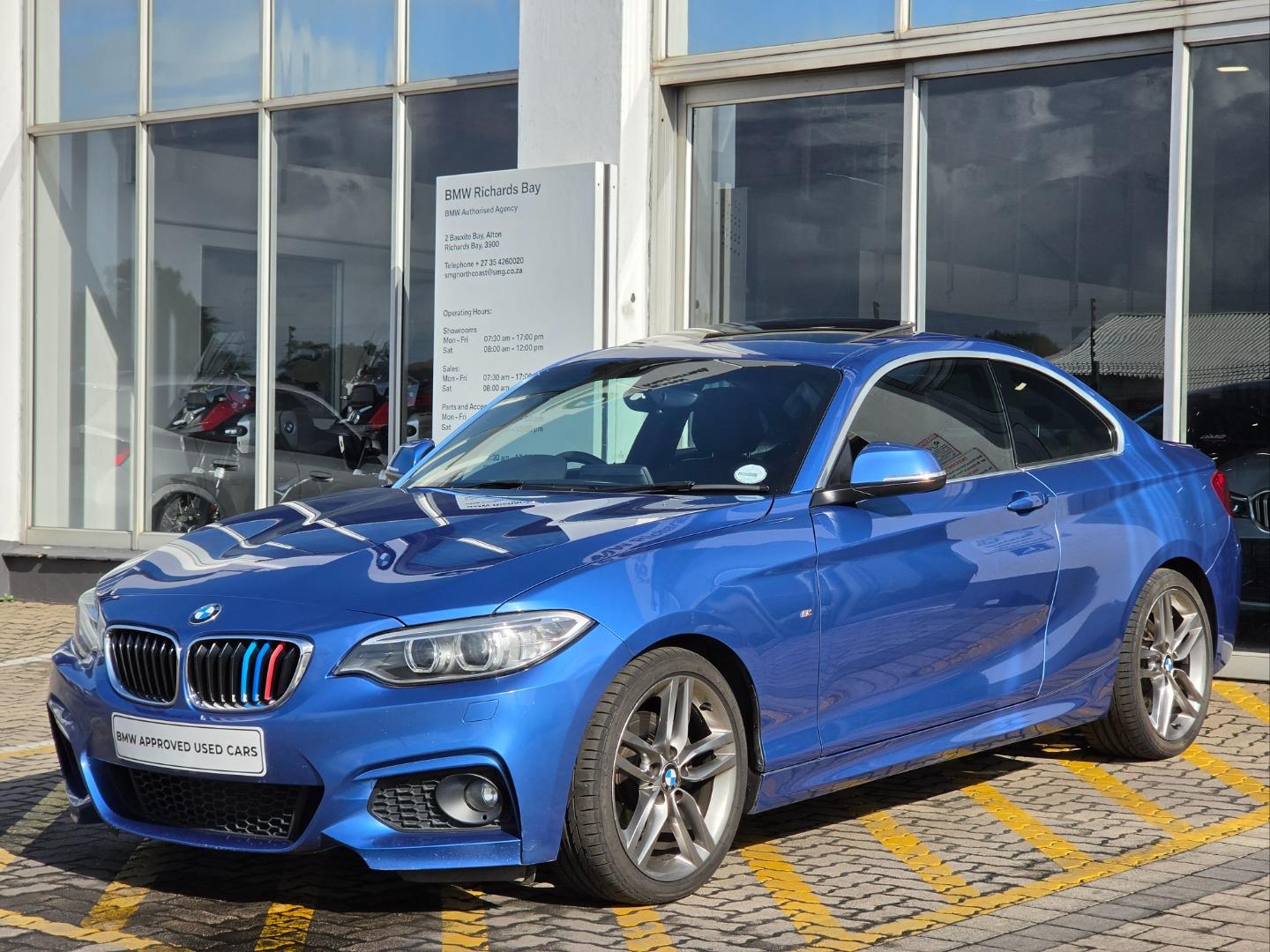 BMW 2 Series 220i coupe M Sport auto SMG BMW Richards Bay