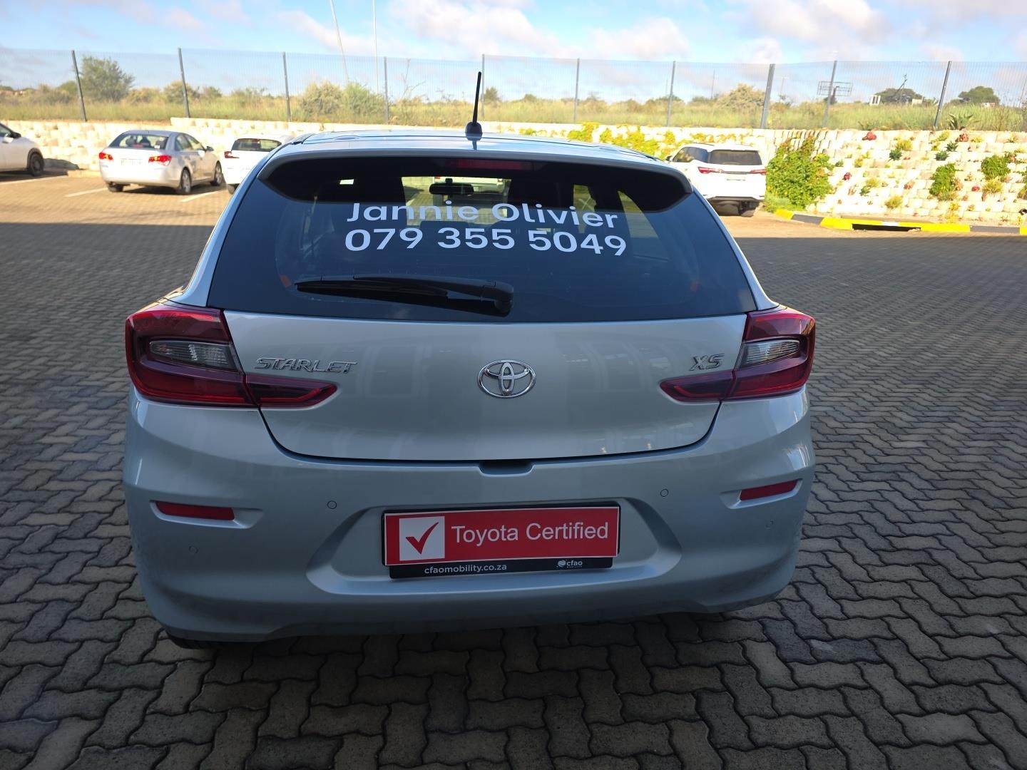 Toyota Starlet 1.5 XS Manual CFAO Mobility Toyota Vryburg