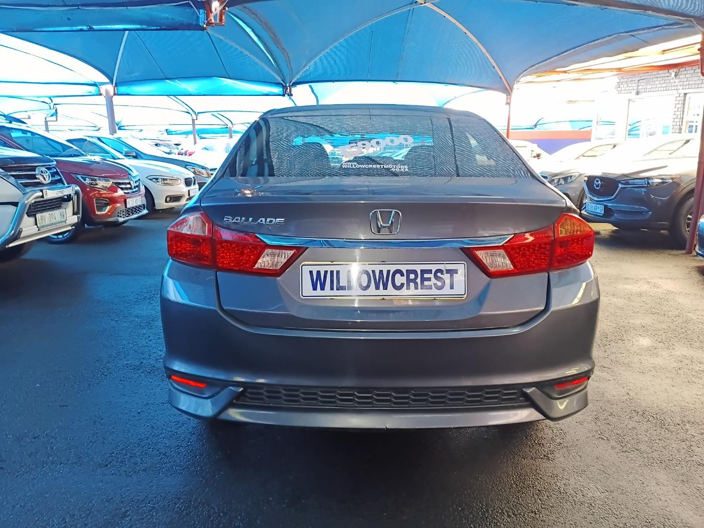 Honda Ballade 1.5 Trend Willowcrest Motors