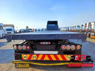 2023 HENRED FRUEHAUF TRI-AXLE FLAT DECK TRAILER OCT PRICE DROP! for sale