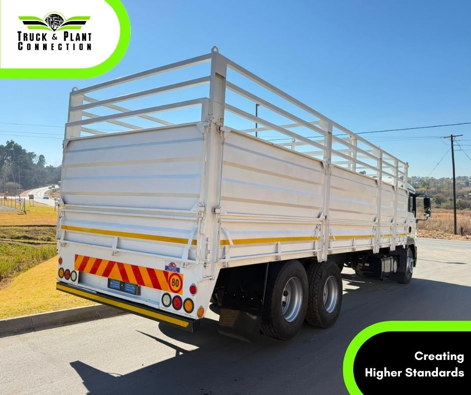 MAN TGM25.280 Cattle Body Truck and Plant Connection