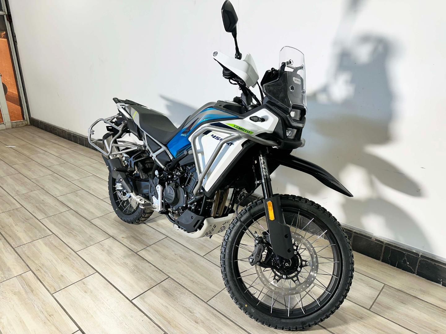 CFMOTO 450-MT Zephyr Blue BikeworldSA