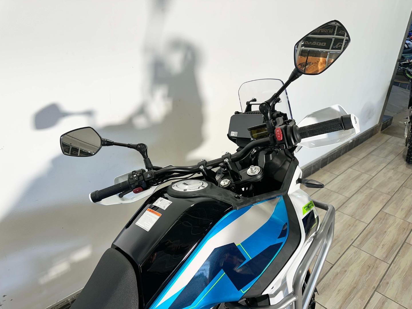 CFMOTO 450-MT Zephyr Blue BikeworldSA