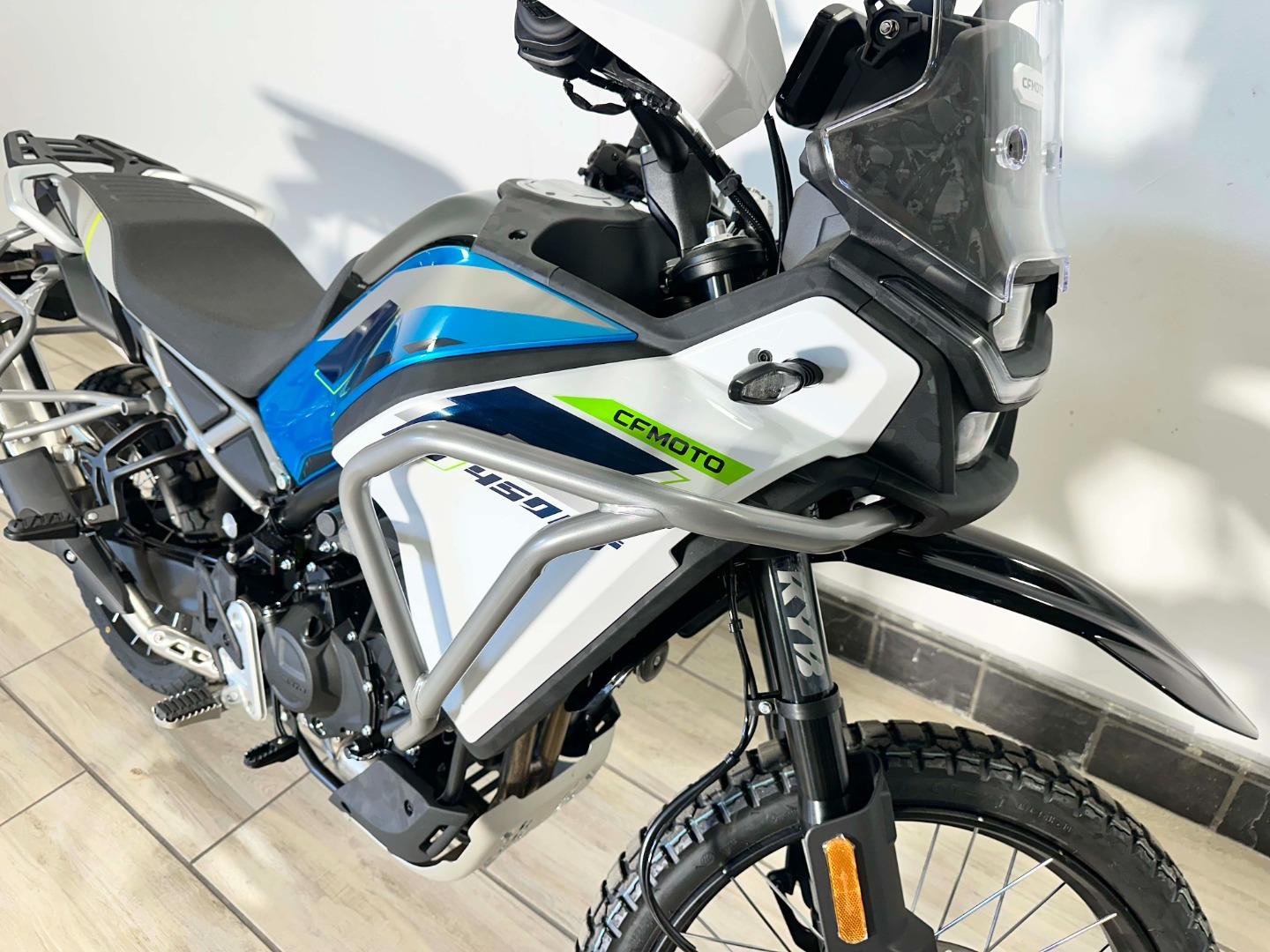 CFMOTO 450 MT Zephyr Blue BikeworldSA