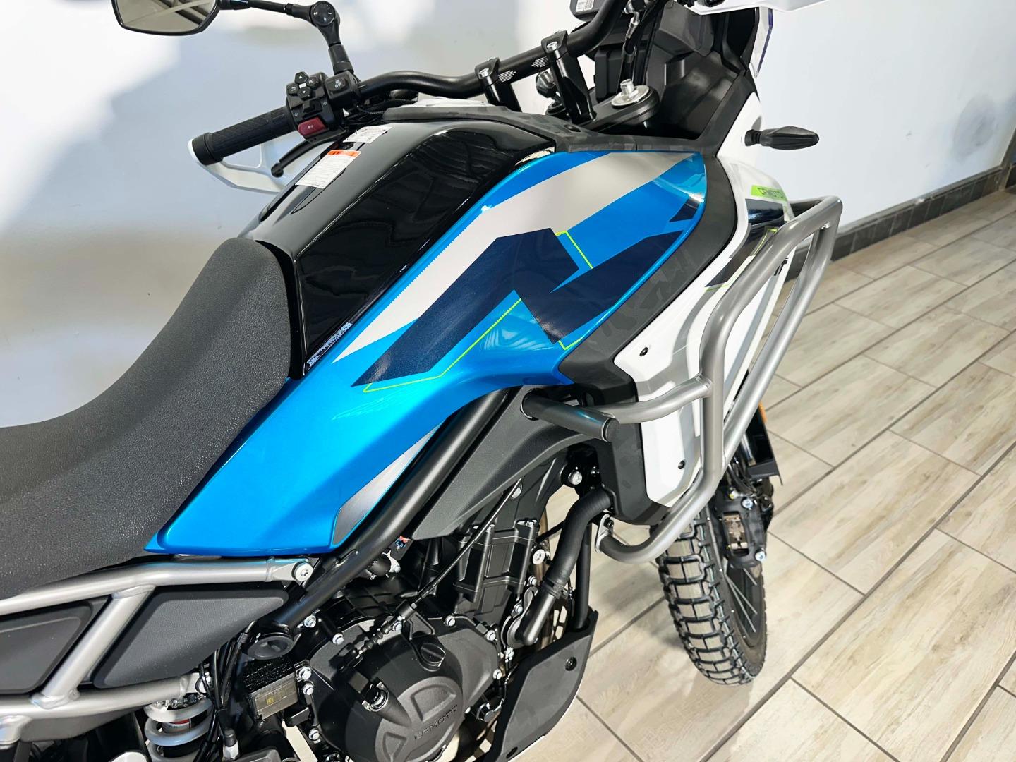 CFMOTO 450-MT Zephyr Blue BikeworldSA