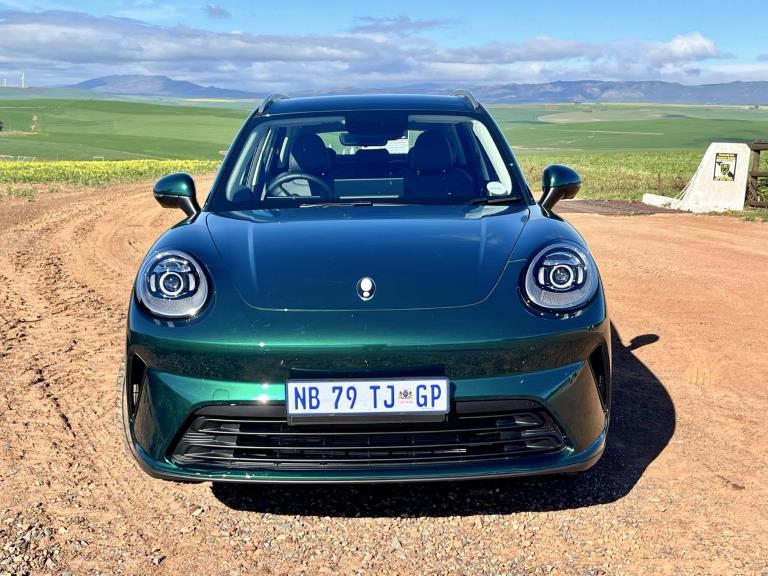At the local launch, this metallic green HEV model was ours for the day.