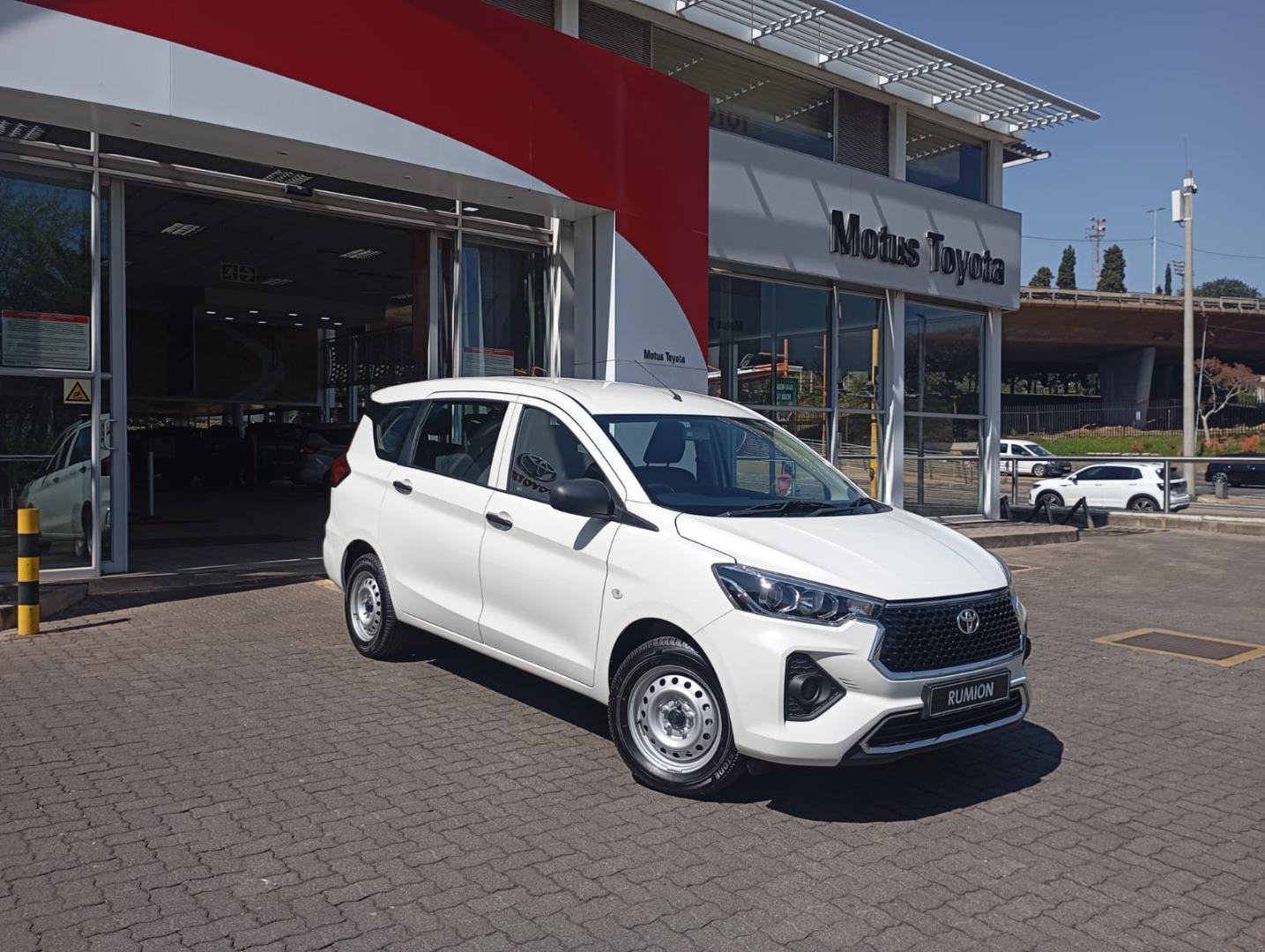 2026 Toyota Rumion 1.5 S