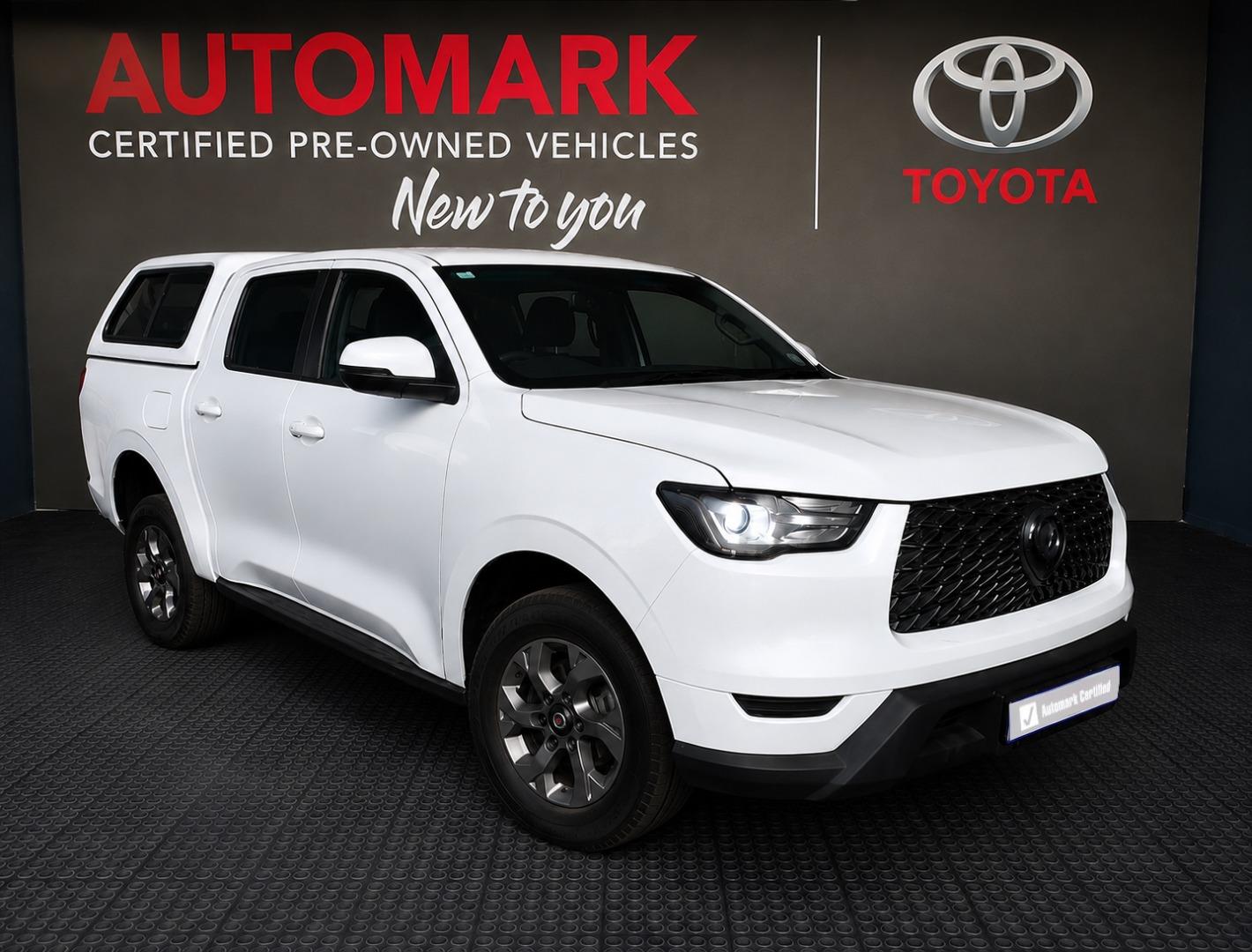 GWM P-Series 2.0TD Double Cab SX 4x4 Auto Vaal Toyota