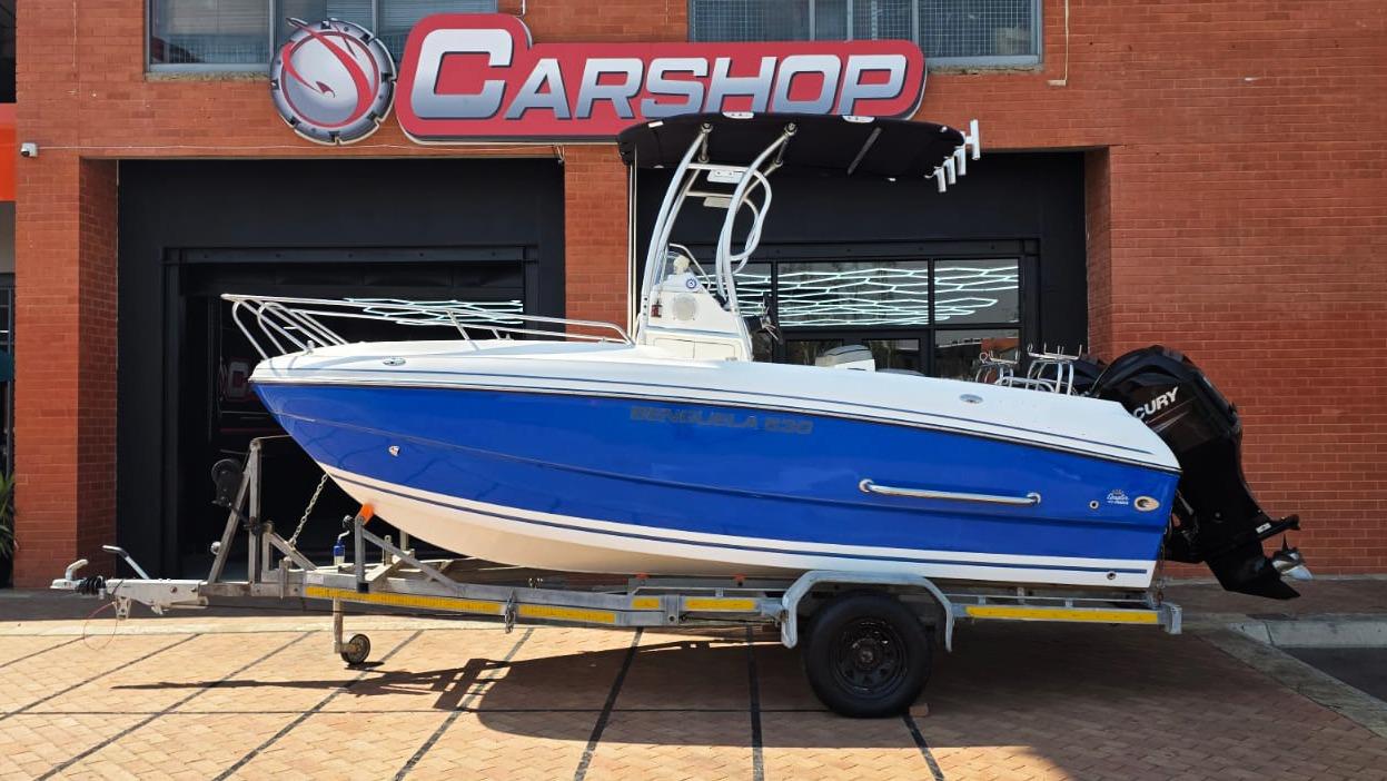 2013 Angler boats Benguela 530 powered by 2 x Mercury 115HP 4-stroke outboard engines for sale