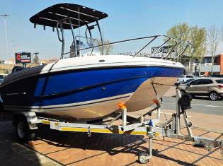 2013 Angler boats Benguela 530 powered by 2 x Mercury 115HP 4-stroke outboard engines for sale