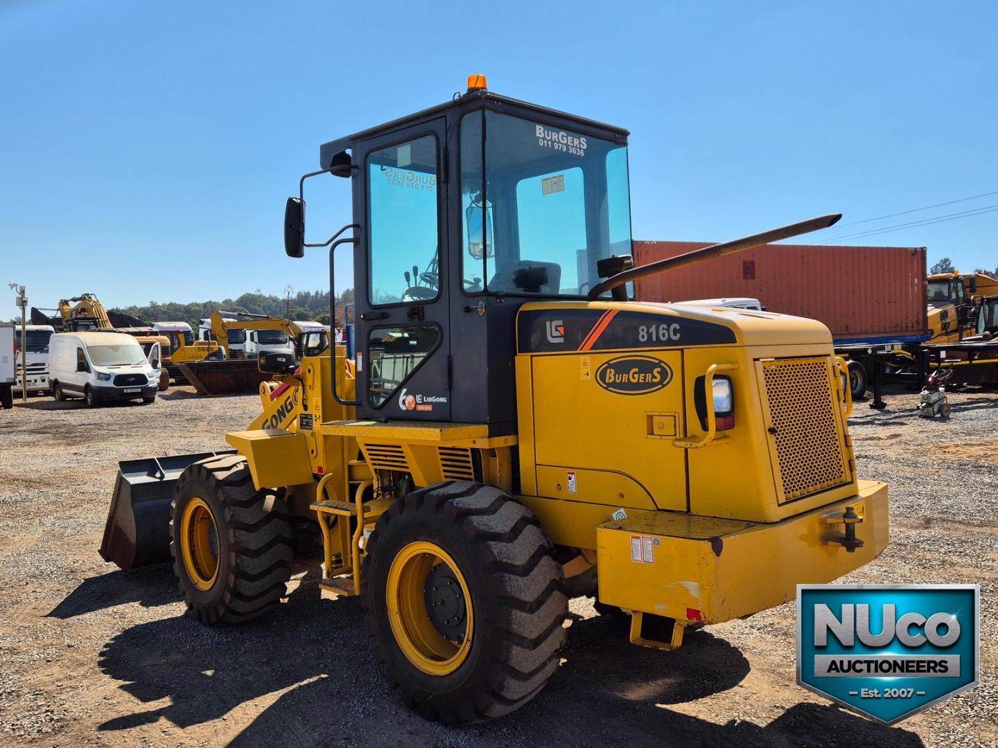 Liugong CLG816C Front End Loader Nuco Auctioneers