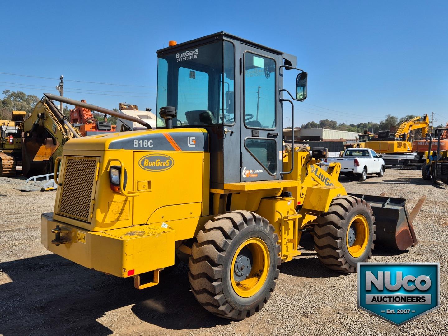 Liugong CLG816C Front End Loader Nuco Auctioneers