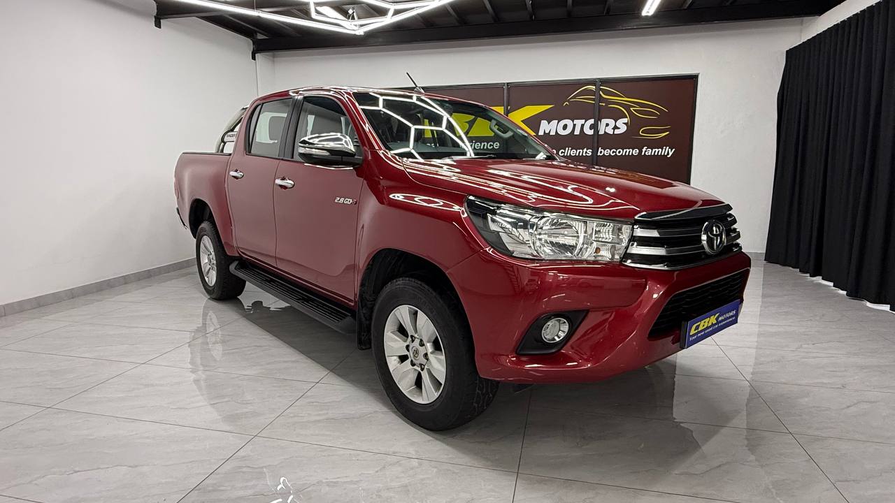 2017 Toyota Hilux 2.8GD-6 Double Cab Raider auto