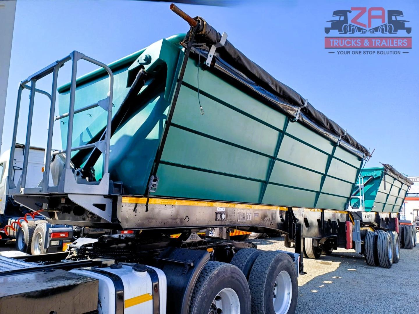 PRBB 45 CUBE SIDE TIPPER Za Trucks and Trailers