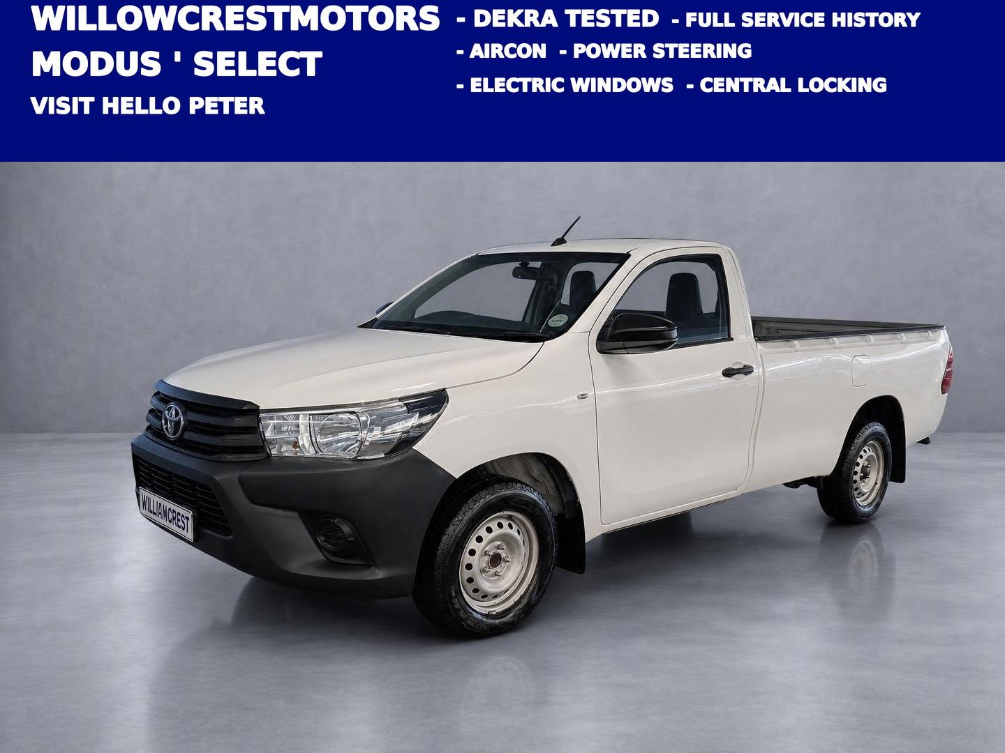 2021 Toyota Hilux 2.4GD S (Aircon) for sale