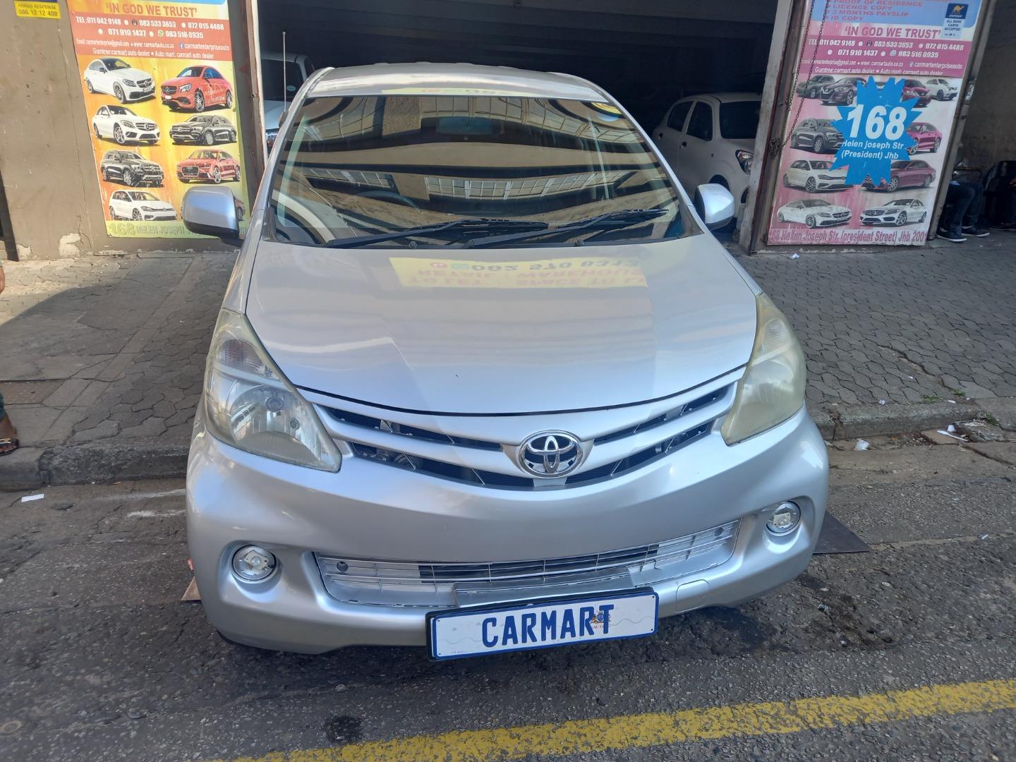 Toyota Avanza 1.5 SX Carmart Enterprise Auto
