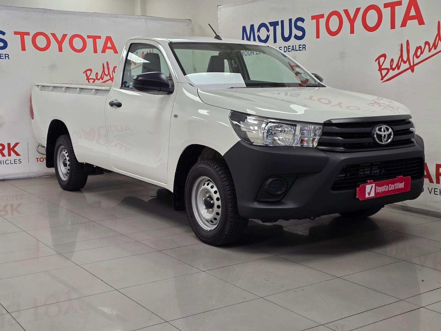 Toyota Hilux 2.4GD Single Cab S (Aircon) Motus Toyota Bedfordview