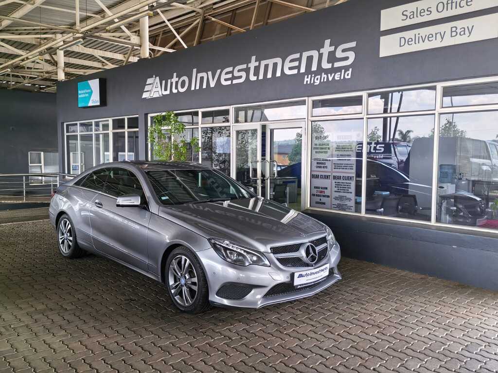 Mercedes-Benz E-Class E400 Coupe Auto Investments Highveld