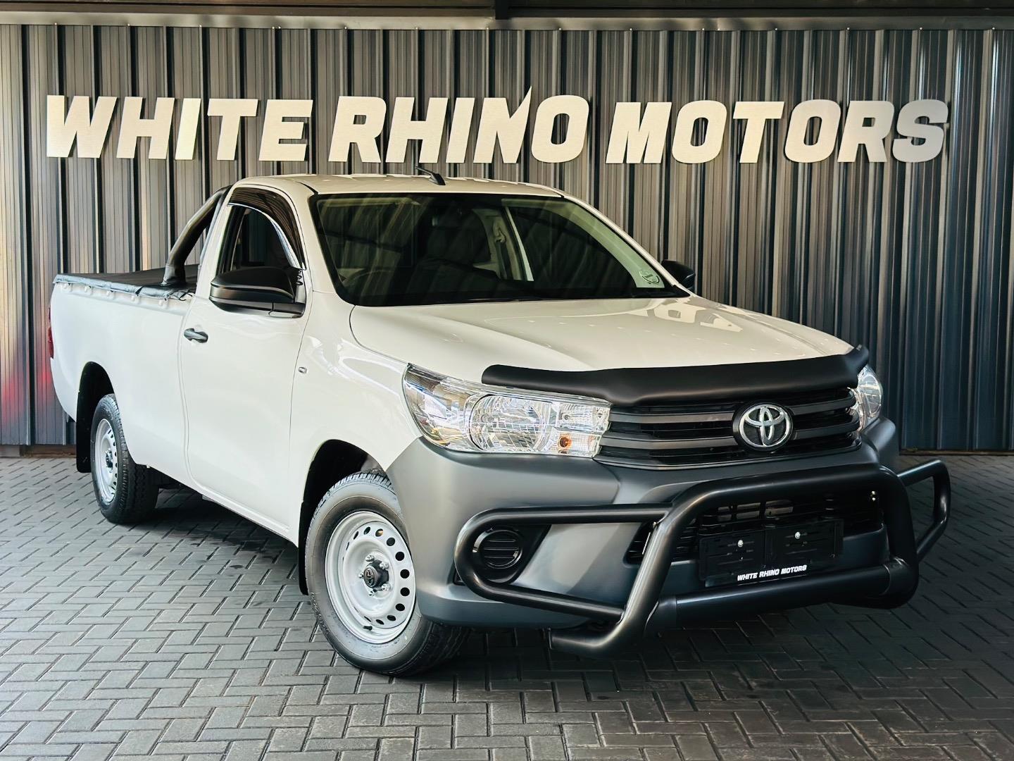 Toyota Hilux 2.0 Single Cab S (Aircon) White Rhino Motors